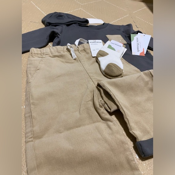 PL Baby By Petit Lem 4-Piece Colorblock Knit Set - Picture 10 of 11